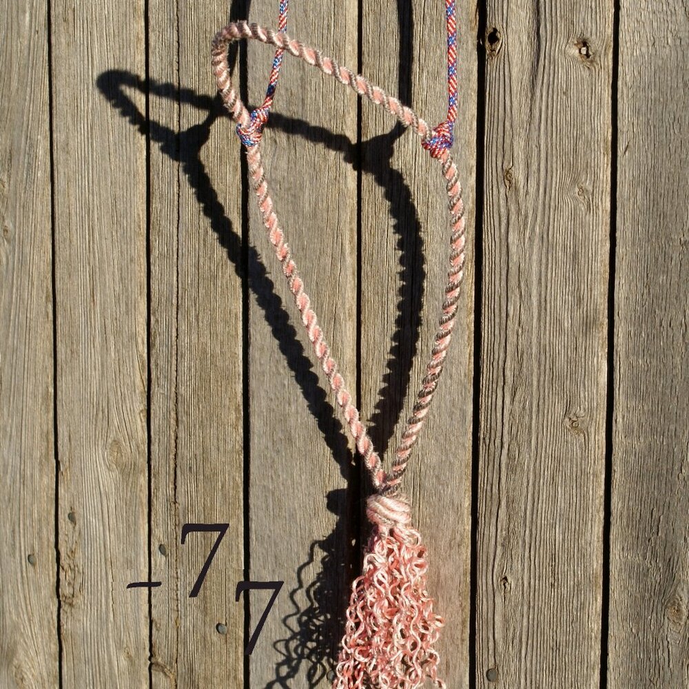 Bosalita Lariat Rope Western Horse Training Cavesson/Cowboy Caveson Noseband - Picture 5 of 5